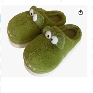 Crocodile Cotton Slippers